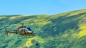 volo in montagna con elicottero