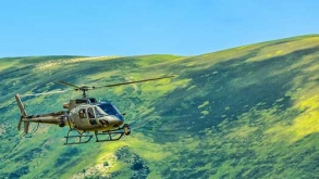 volo in montagna con elicottero